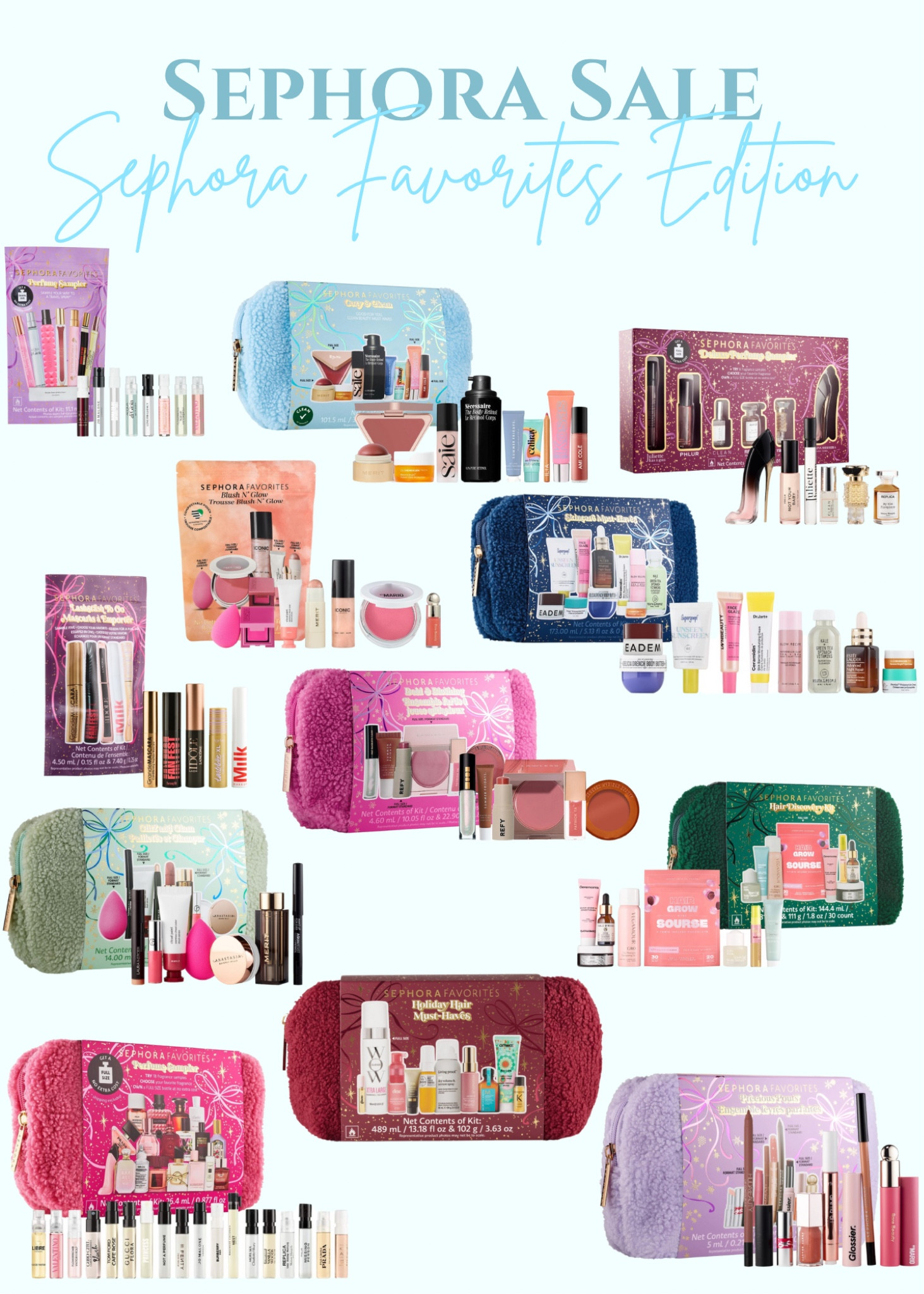 🎁 The perfect Christmas gift is here! 🎄 Sephora Favorites gift sets are on sale NOW during the Sephora Sale, making it the ideal time to stock up on amazing beauty gifts for everyone on your list. These sets include top-rated skincare, makeup, and fragrance from the best brands at multiple price points, so you can find something for every budget. Whether you’re looking for luxury beauty, skincare essentials, or a little fragrance surprise, there’s a set for everyone! 🙌 Plus, they come beautifully packaged and ready to gift—no wrapping required! These sets make it easy to spread holiday cheer and give the gift of glowing skin, gorgeous makeup, and unforgettable scents. 🛍️ Shop now while these sets are still available and save big on the beauty gifts everyone will love. 💖

Savings are open for all tiers now-Rouge saves 20%, VIBs save 15%, and Insiders save 10% with their in-app code.
Plus, everyone can save 30% on Sephora Collection. Exclusions apply. Ends 11/11.

#SephoraFavorites #SephoraSale #HolidayGifts #BeautyGifts #ChristmasGifts #MakeupLovers #SkincareEssentials #GiftIdeas #BeautyDeals #SephoraFinds

#LTKFindsUnder100 #LTKSaleAlert #LTKGiftGuide
