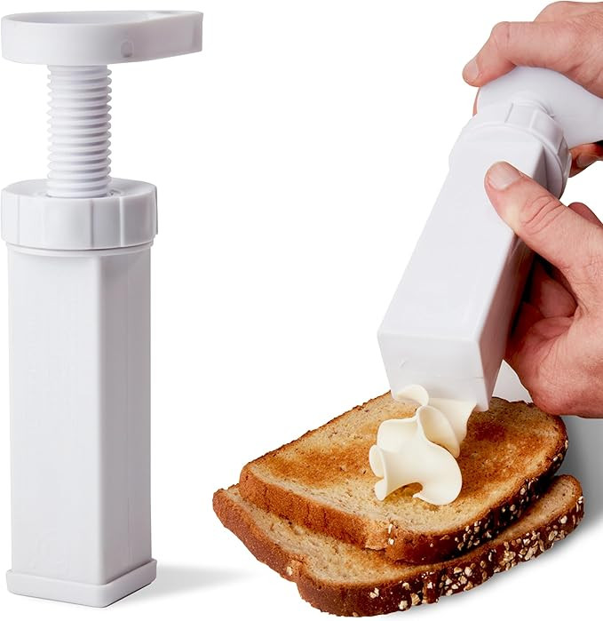 Max Space Butter Mill Butter Dispenser Stick - Twist to Spread Thin Butter Ribbons, Keeps Butter ... | Amazon (US)