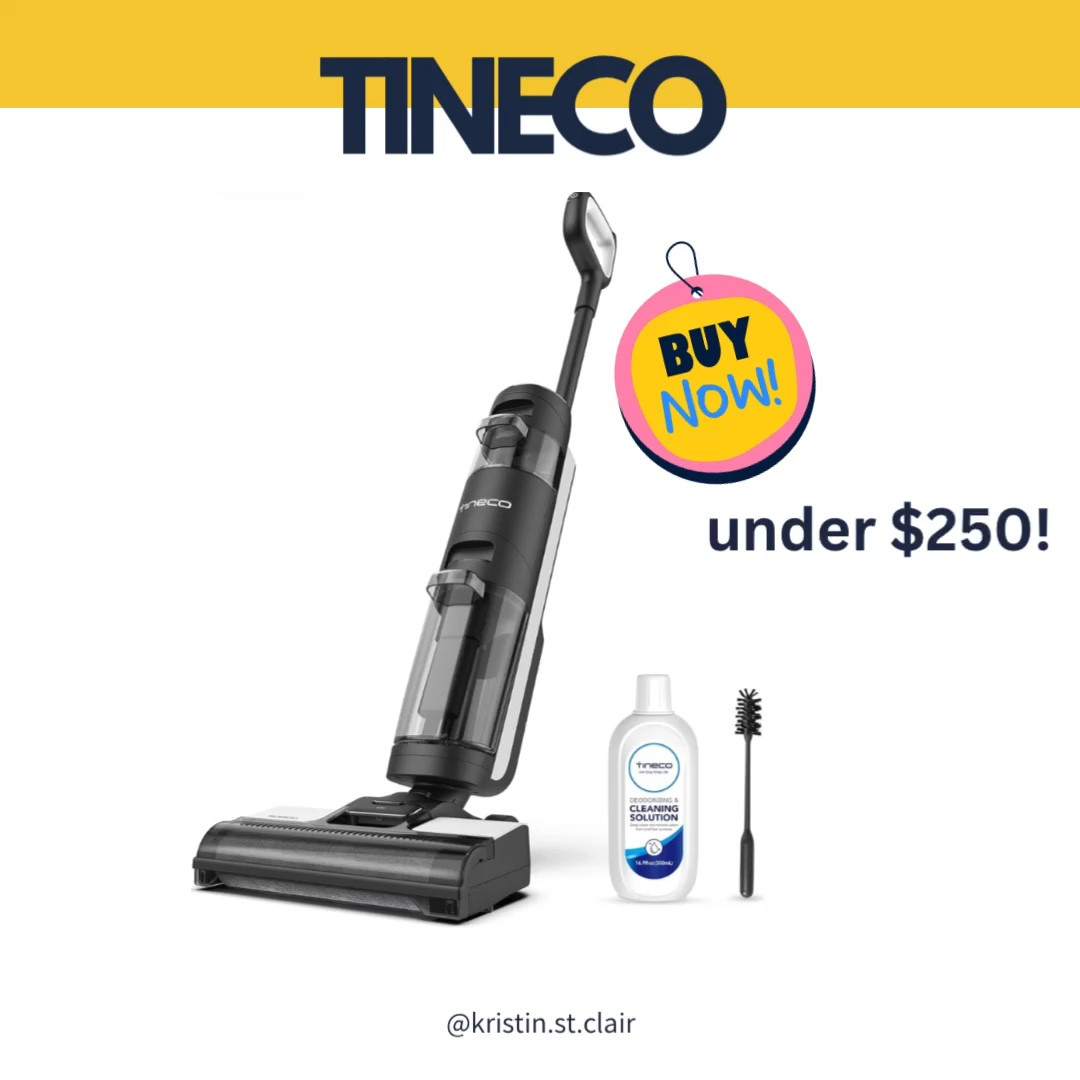 Best price on a Tineco! I love love love mine - saves sooo much time cleaning our home with its ability to vacuum and mop in one! 👏 Treat yourself! 

#LTKsalealert #LTKSeasonal #LTKhome