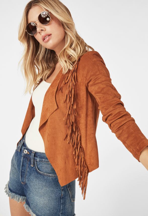 Fringe Jacket | JustFab