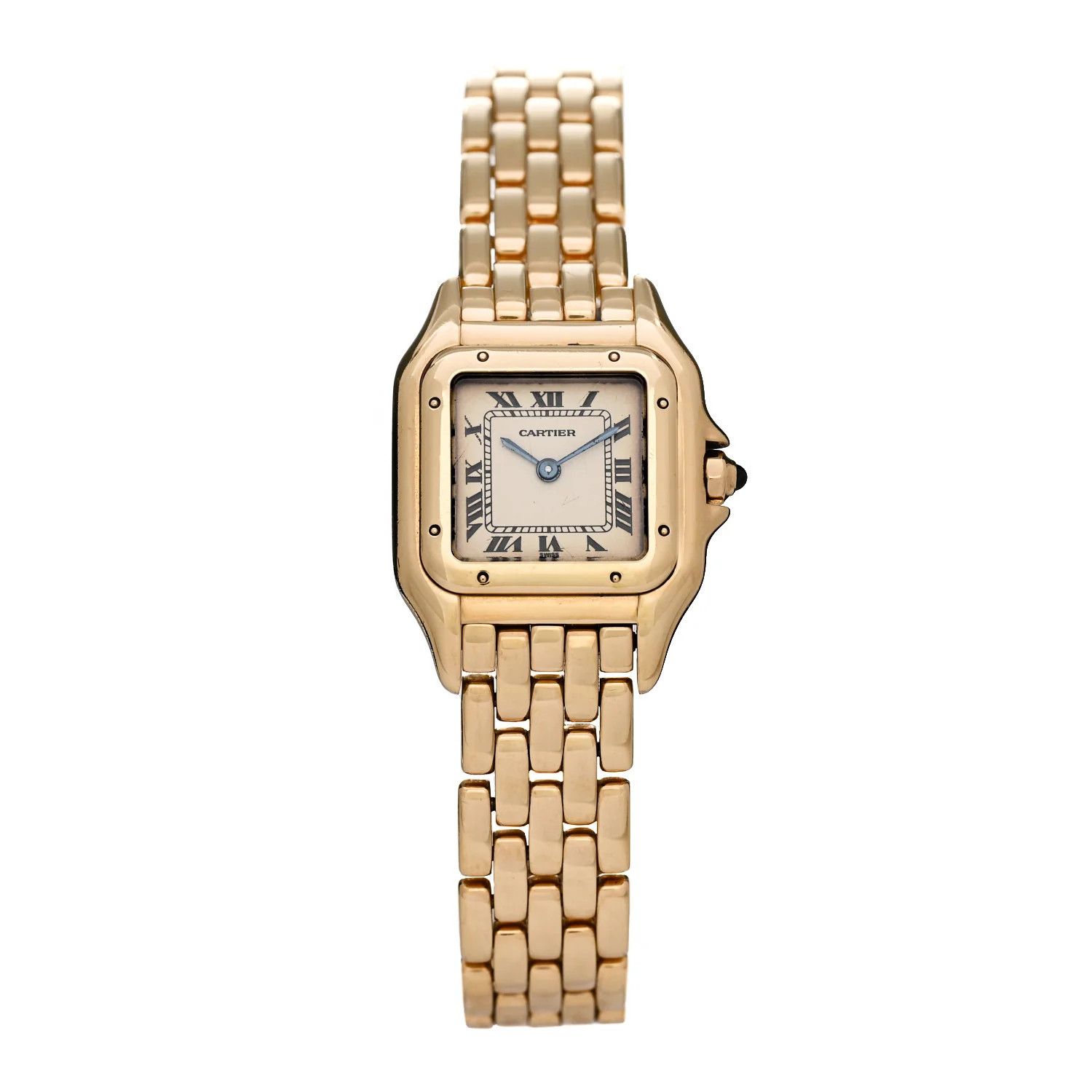 18K Yellow Gold 22mm Panthere Quartz Watch | FASHIONPHILE (US)