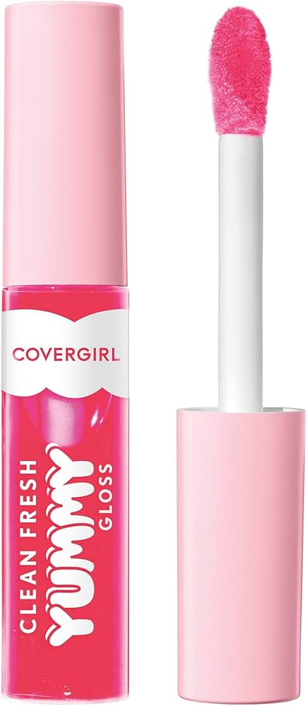 COVERGIRL Clean Fresh Yummy Lip Gloss, Sheer, Natural Scents, Vegan Formula - But First a Cosmo | Amazon (US)