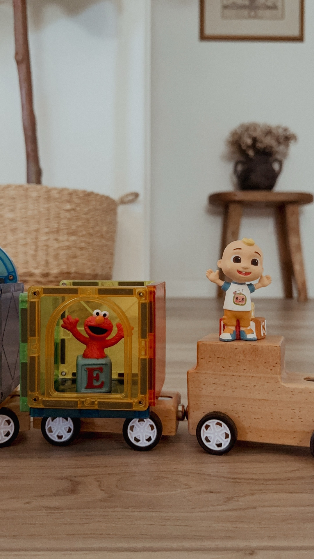 All aboard!! A train for all the Tonie characters is a PERFECT gift this Christmas! And bonus.. the magnetic strips allow for so many more play options with any other magnetic toys! 

#toniebox #toniecharacters #toytrain #toddlergiftguide #woodentoys #toddlerchristmas

#LTKGiftGuide #LTKKids #LTKCyberWeek