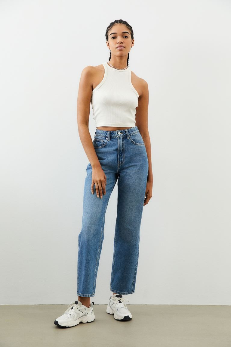 90s Straight High Jeans | H&M (US + CA)