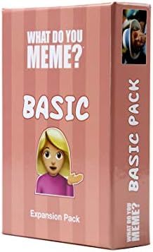 Basic Expansion Pack by What Do You Meme? - Designed to be Added to What Do You Meme? Core Game | Amazon (US)