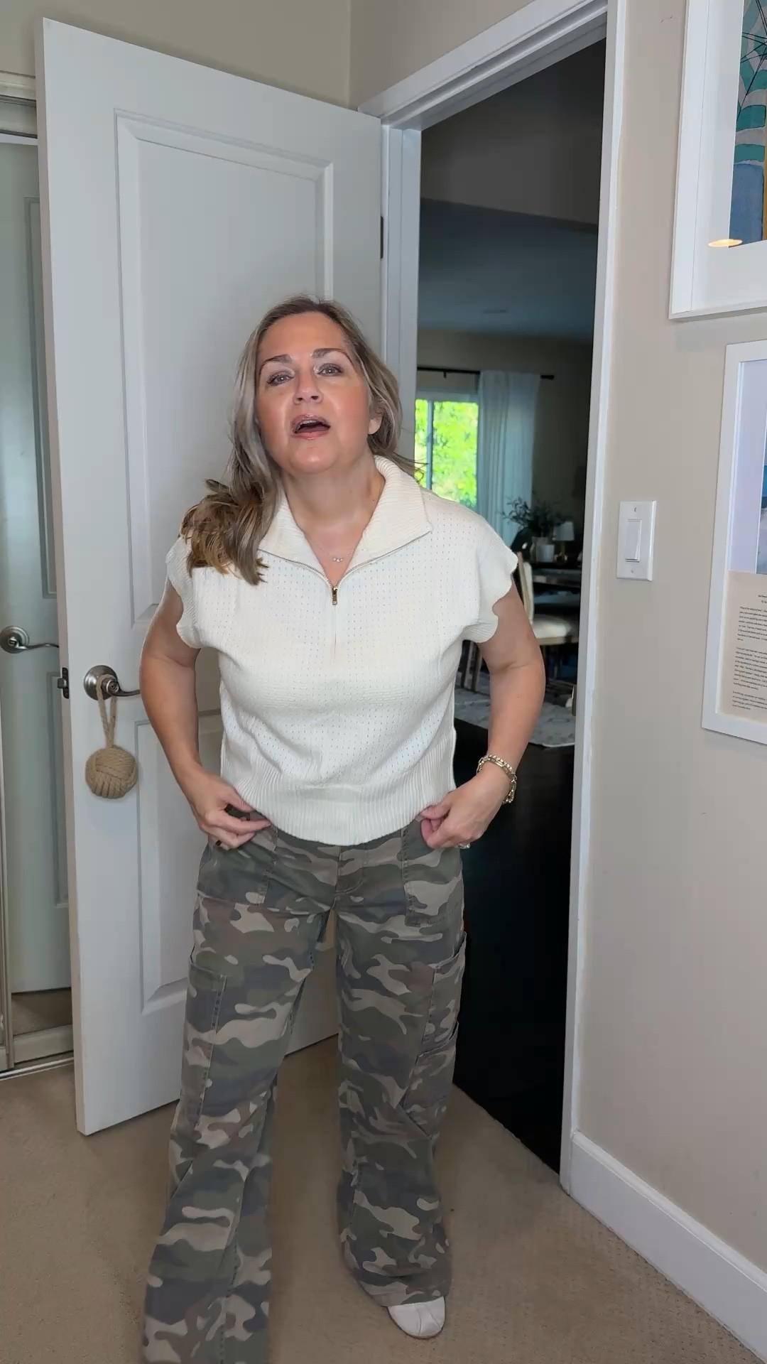 Don’t pass these $16 pants up. They are incredibly comfortable and they are so cute. ￼

#LTKPetite #LTKOver40 #LTKootd