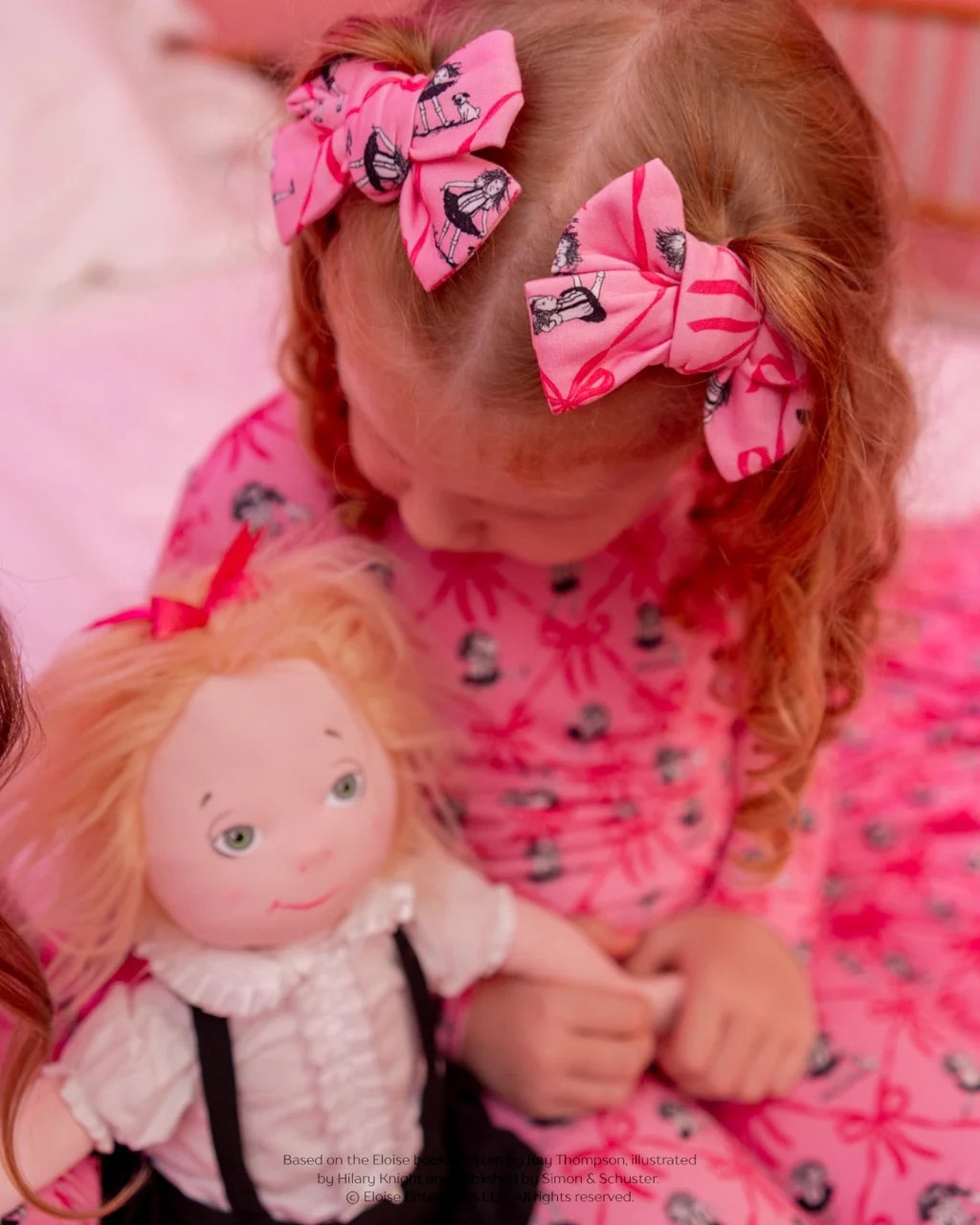 ELOISE ROYAL RIBBONS DREAM BOW HAIR CLIPS | Dream Big Little