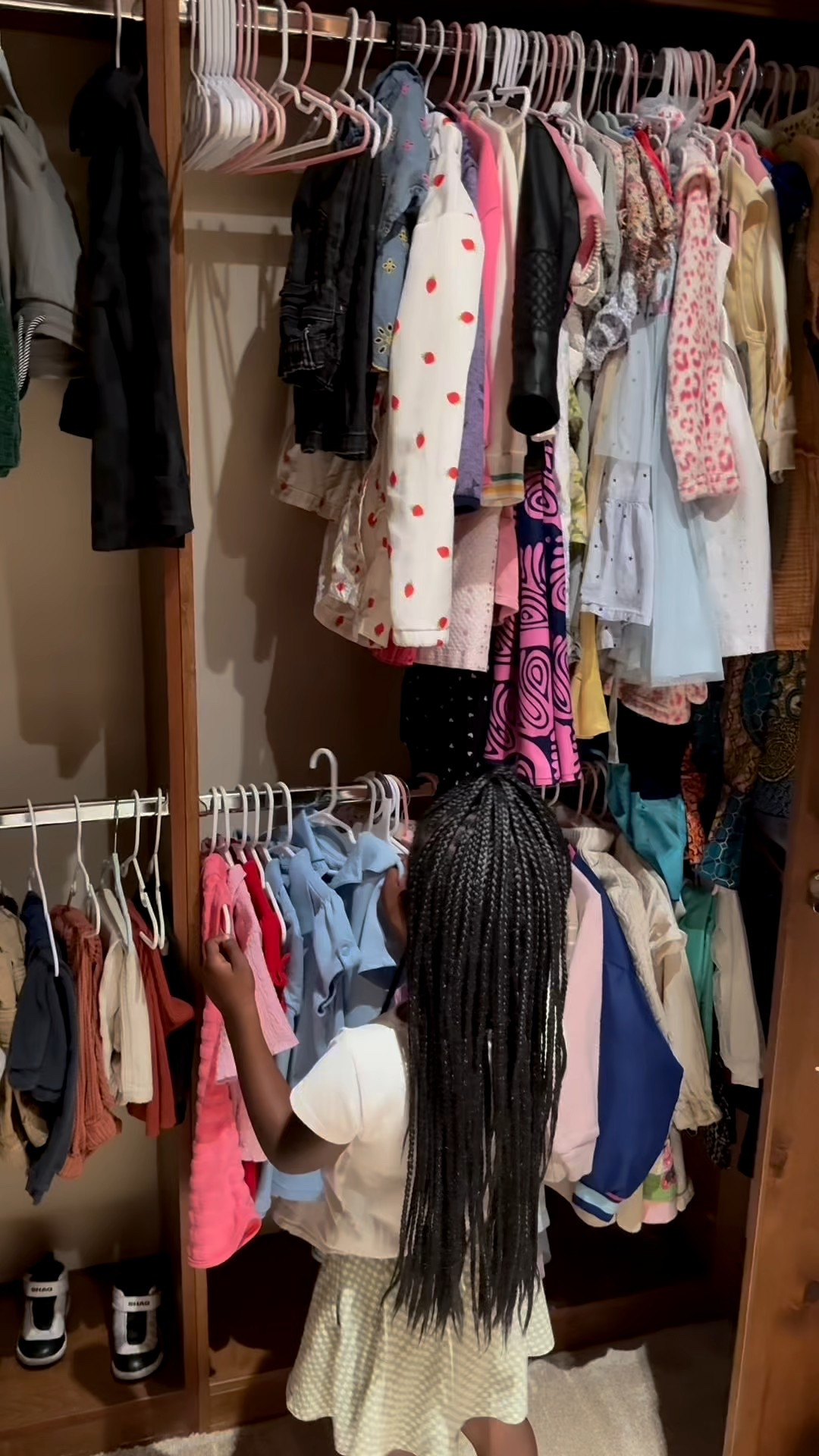 the life changing organization hack for type b moms like me 🤩
our new sunday ritual so there’s no more headaches in the morning trying to figure out what to wear to school! 

#LTKFamily #LTKSaleAlert #LTKHome