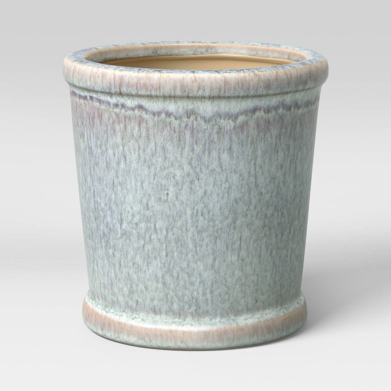 Outdoor Stoneware Planter Cream - Threshold™ | Target