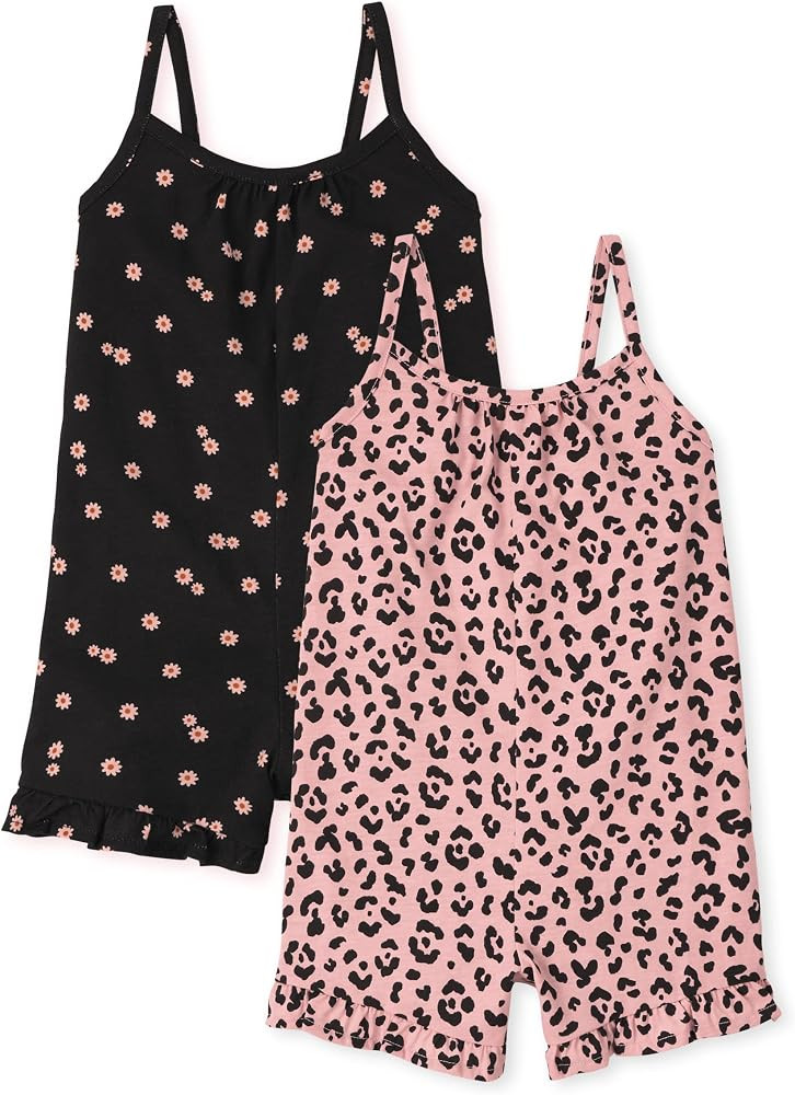 The Children's Place baby-girls The Children's Place Baby and Toddler Girls Sleeveless Romper | Amazon (US)