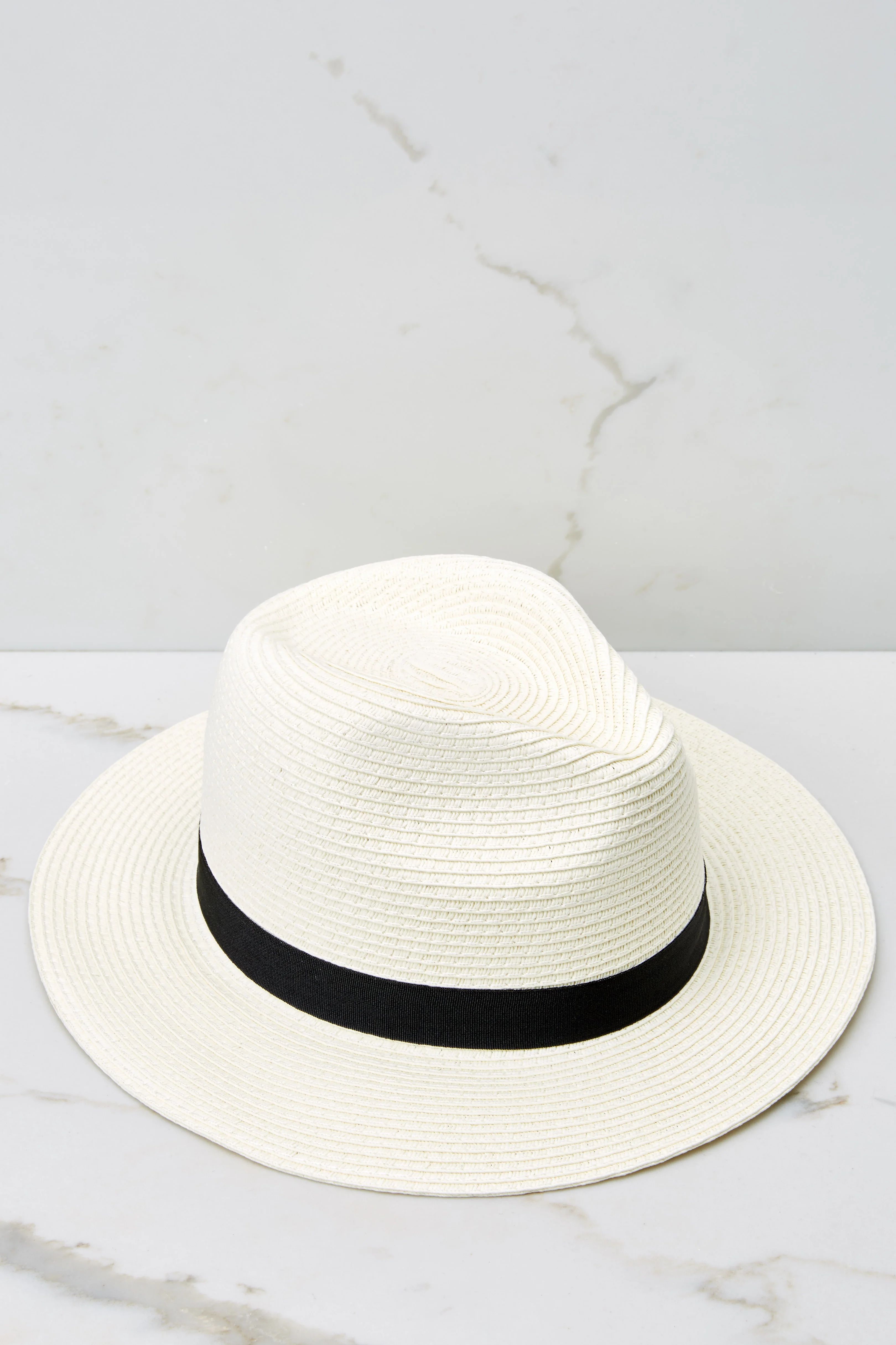 Filled To The Brim Ivory Hat | Red Dress 