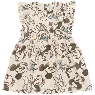Disney Mickey Mouse Goofy Donald Duck Newborn Baby Girls Romper Gray 6-9 Months | Target
