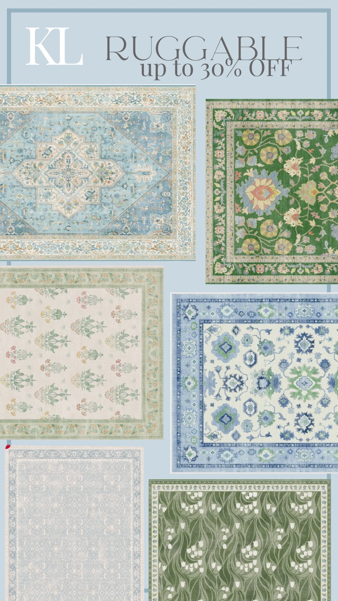 LDW Sale: Up to 30% off rugs on Ruggable #ruggable #homedecor #home #LDWsale

#LTKSaleAlert #LTKHome