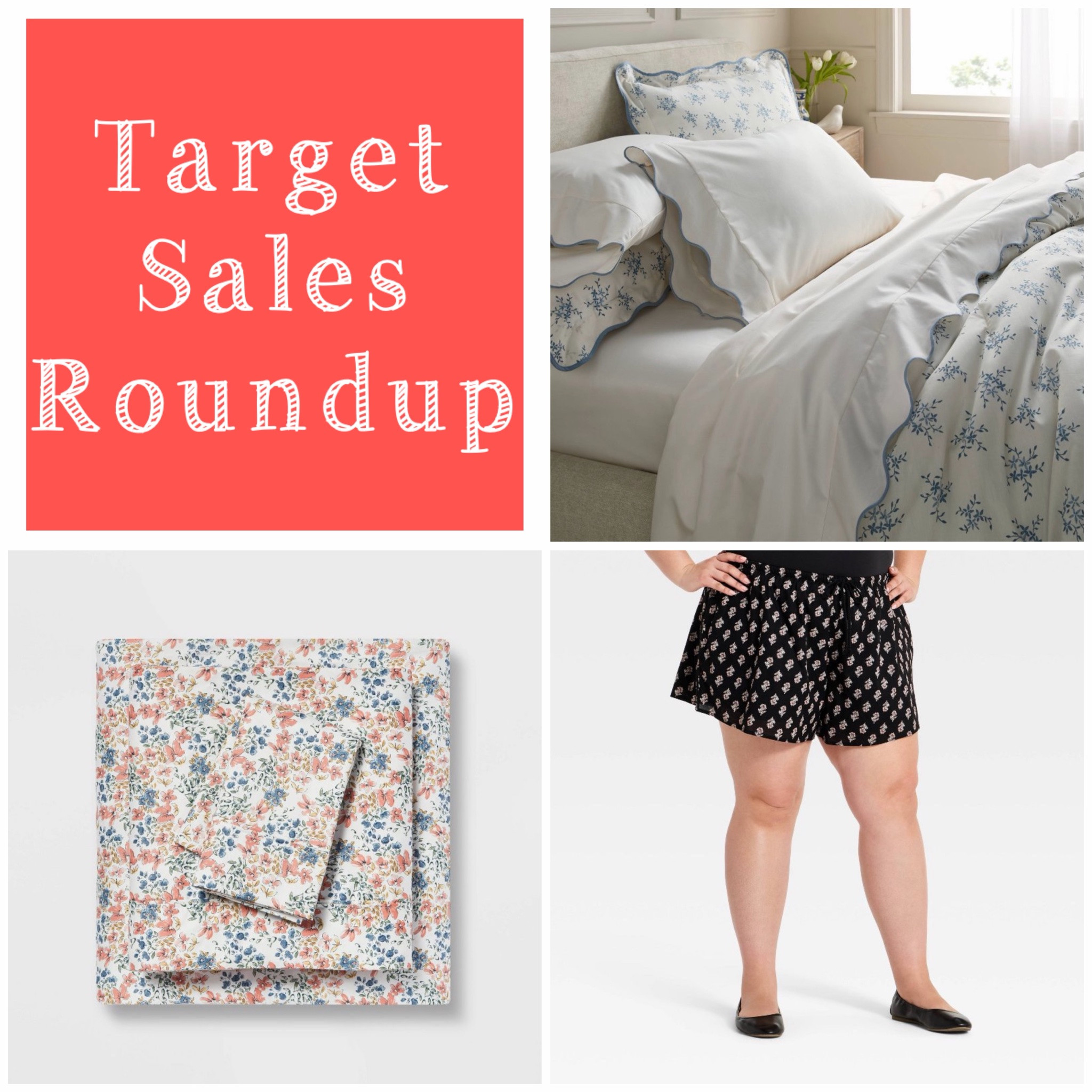 A few @Target sales from this week:
- Sheets are 30% off! I love these cotton sateen sheet sets (which come in a ton of colors and patterns), and I REALLY love the cute new scalloped ones they released.
- Also a big fan of these tassel shorts! Since they’re black, I’ve been able to pull them off in early fall too — that after-Labor-Day-but-still-80-degrees window.

#LTKSaleAlert #LTKHome #LTKPlusSize