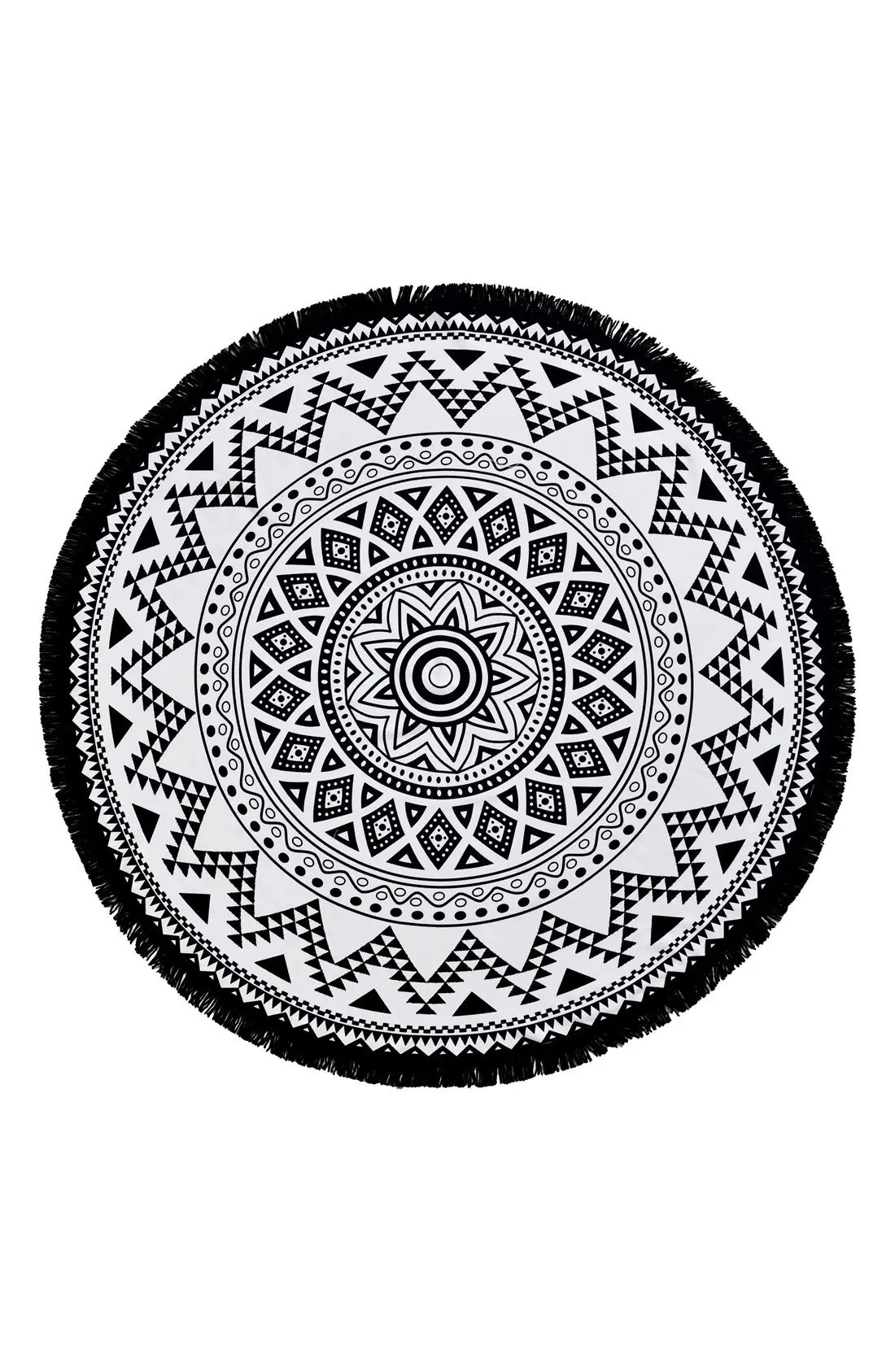 'Kilim' Turkish Pestemal Round Beach Towel | Nordstrom