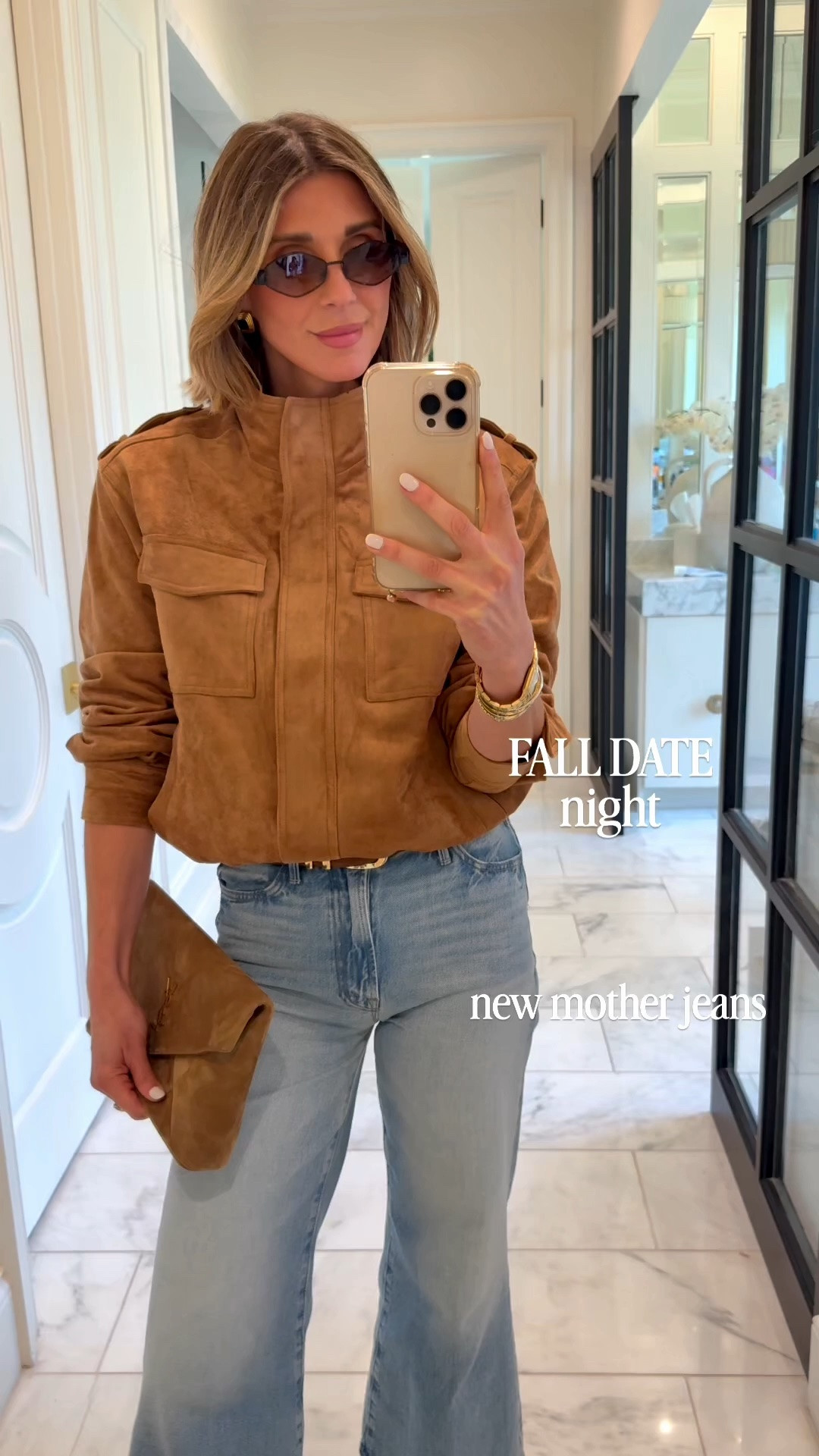 Fall date night outfit wearing my new Mother jeans! Love this wash.

#LTKootd #LTKSeasonal #LTKOver40