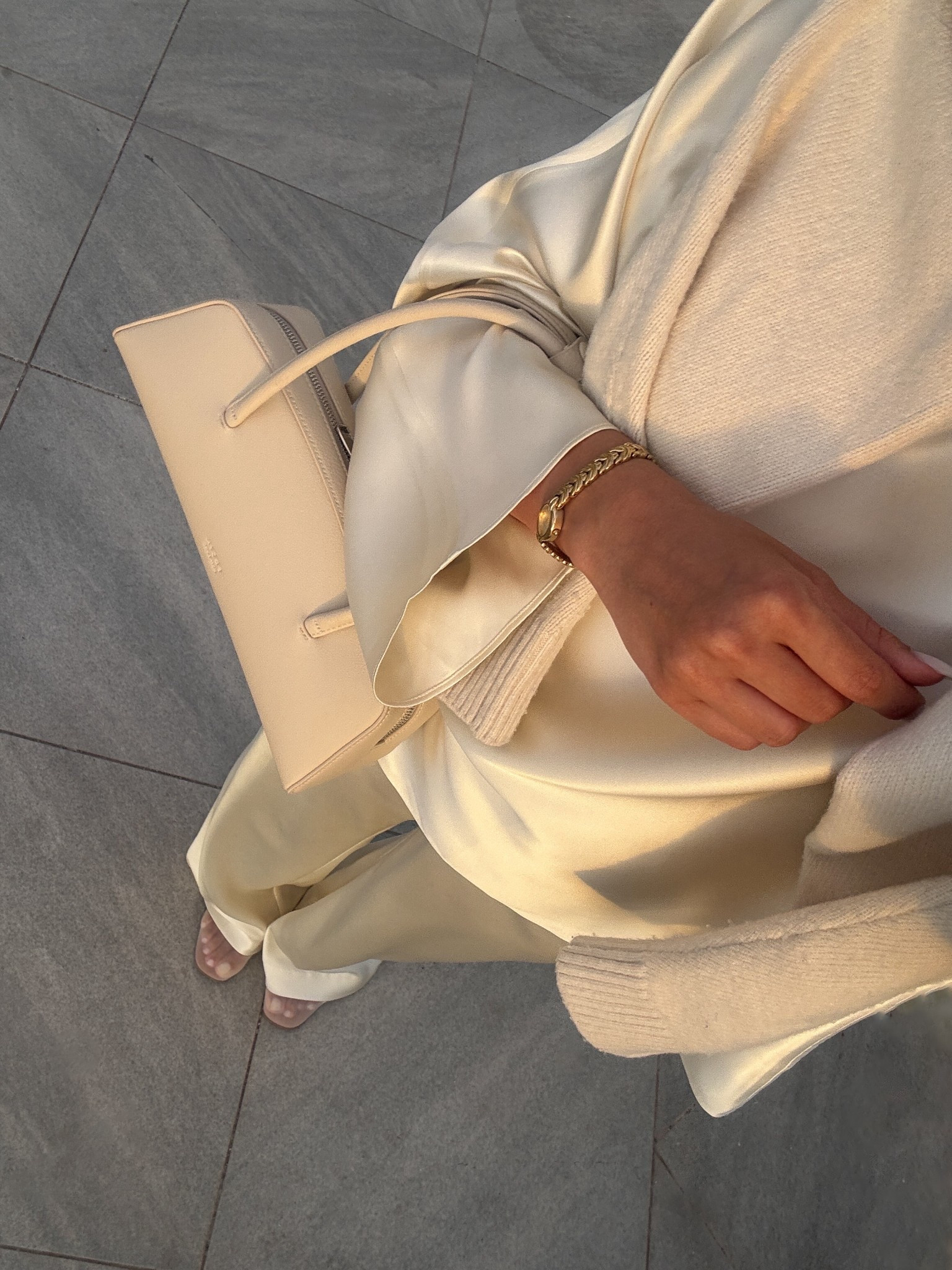 Vacation evenings in my favorite silk set ✨ Effortless, breathable, and always elevated.

Top size S / Pants size 36

#LTKbag #LTKstyletip #LTKluxury