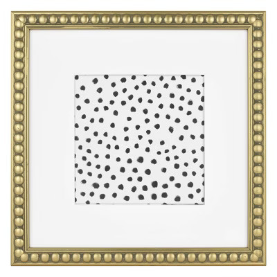 5"x5" Beaded Frame Art Antique Brass - Opalhouse™ | Target