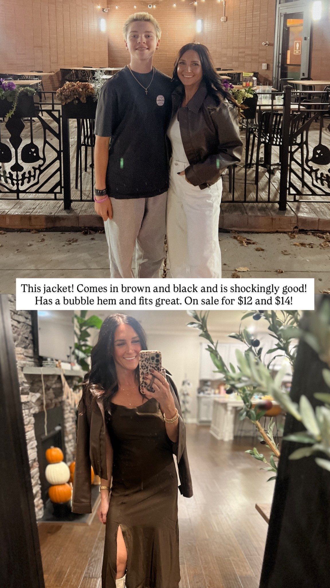 Bubble bomber jacket on crazy deal! Black and brown, both under $15!

#LTKOver40 #LTKSaleAlert #LTKPetite