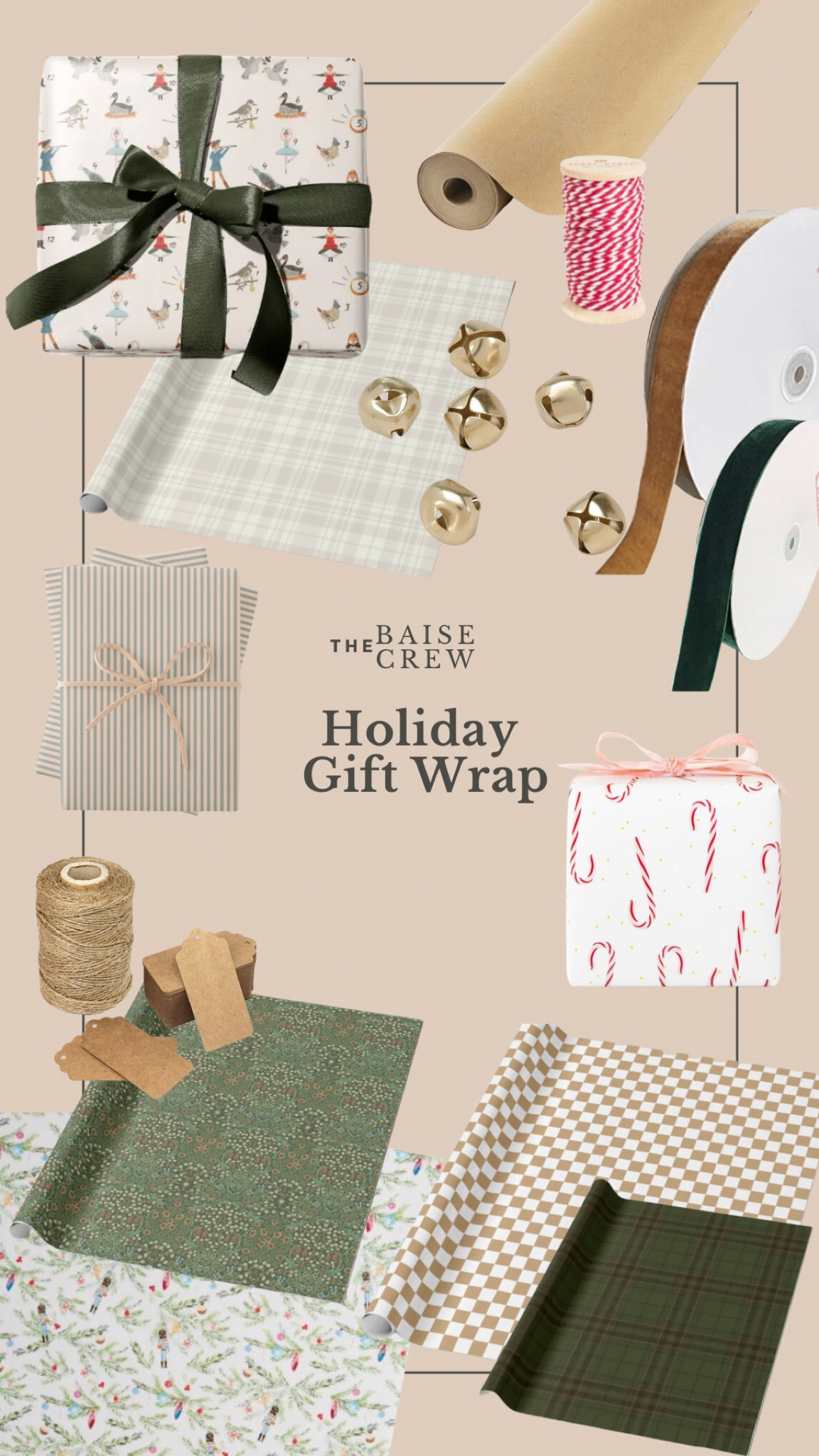 Affordable Holiday Gift wrap from Amazon, Target and Zazzle! #LTKHoliday 

#LTKhome #LTKSeasonal