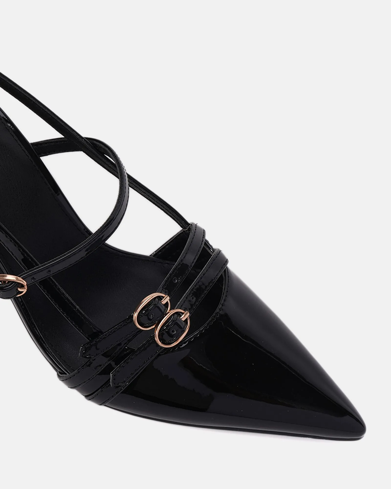 ILAWA Black Patent Pumps | Novo Shoes