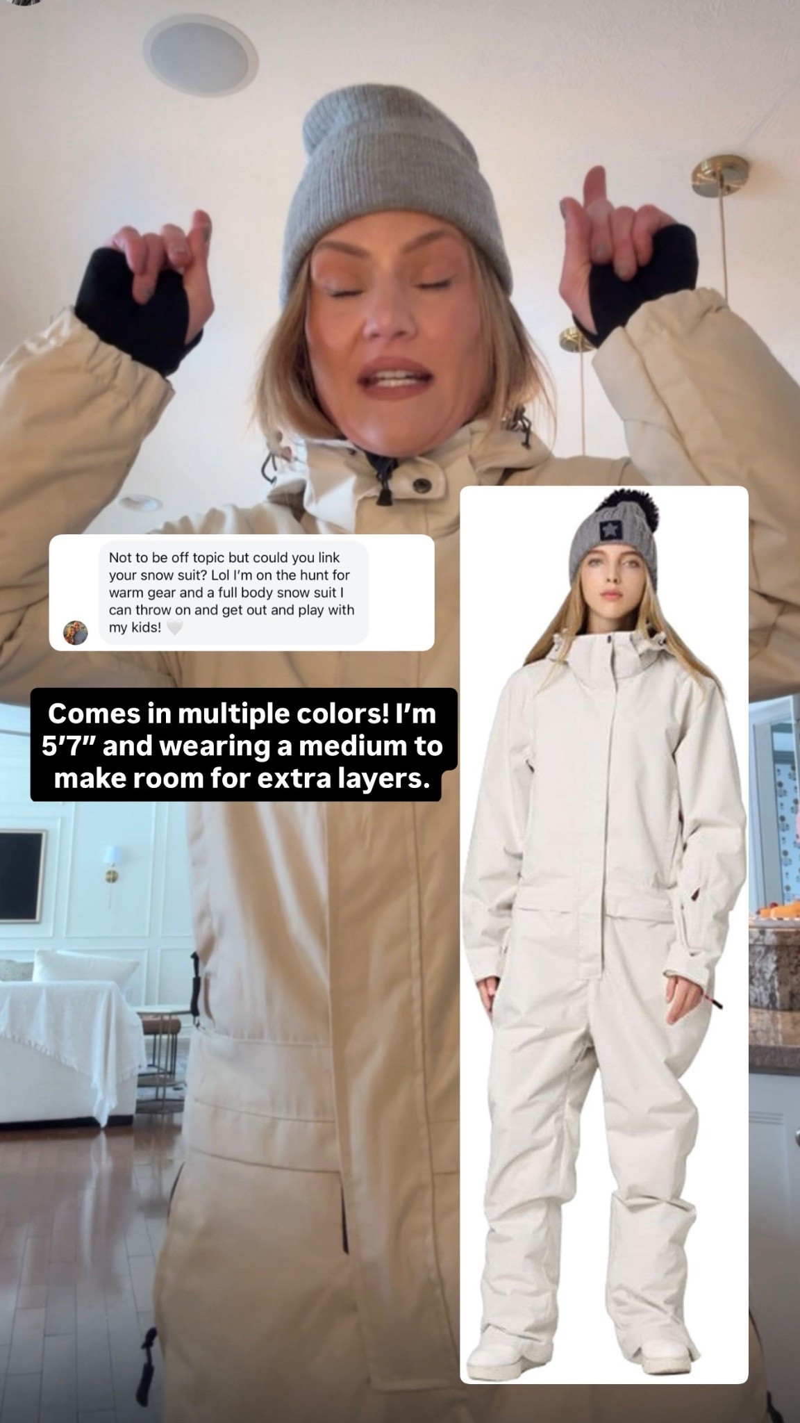 My snow suit. Amazon find! 

#LTKootd #LTKActive #LTKSeasonal