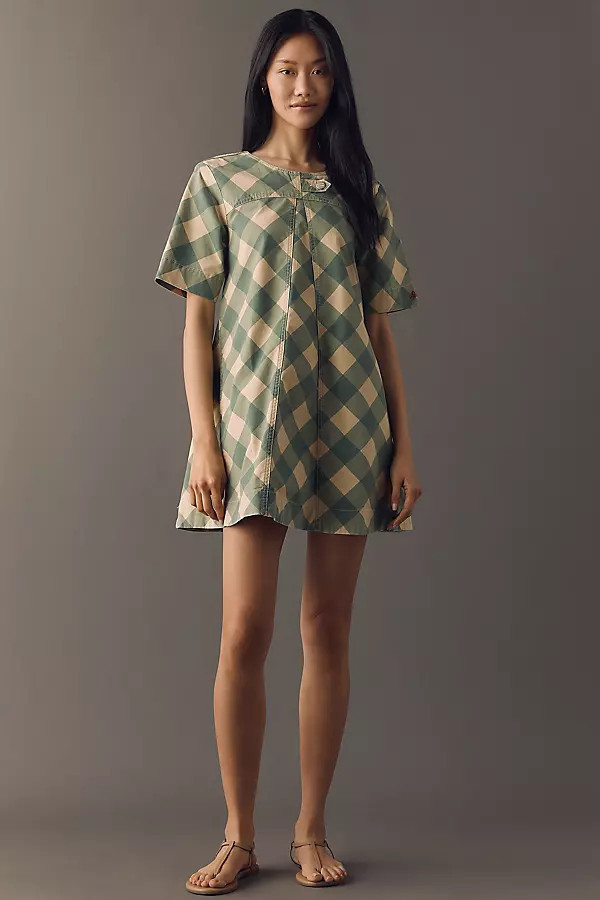 Bridget Organic Cotton Mini Dress | Anthropologie (US)