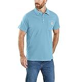 Carhartt Men's Force Relaxed Fit Midweight Short-Sleeve Pocket Polo | Amazon (US)
