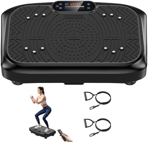 Vibration Plate Exercise Machine 450 Lbs Capacity,Vibrating Plate for Lymphatic Drainage,Power Sh... | Amazon (US)