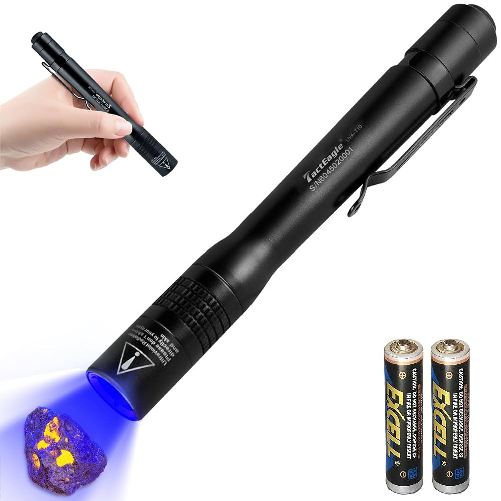 UV Light, 365nm UV Flashlight, Ultraviolet Penlight, Dental Curing Light for Teeth, Blacklight fo... | Amazon (US)