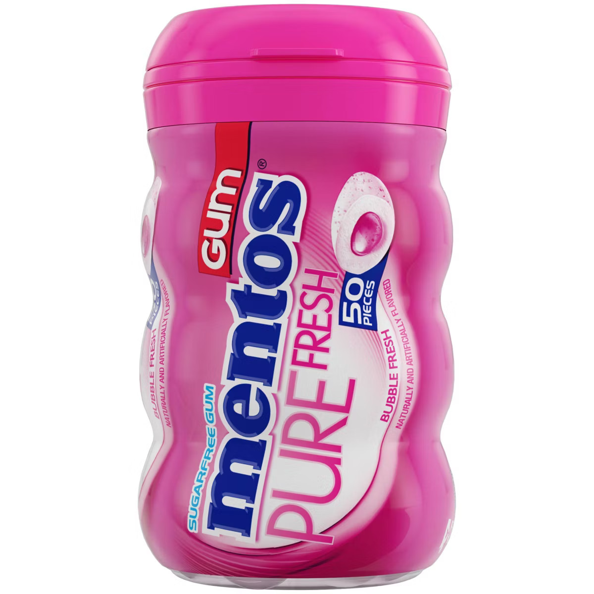 Mentos Bubblefresh Gum Bottle - 50ct/3.53oz | Target