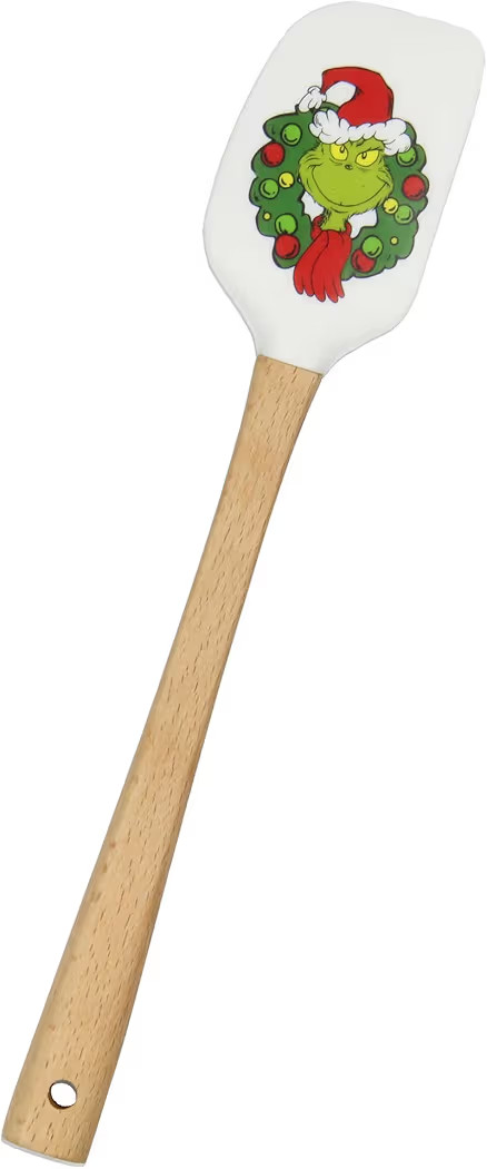 Grinch Spatula Dr Seuss How The GRINCH Stole Christmas Holiday Wreath Silicone Spatula Kitchen Ba... | Amazon (US)
