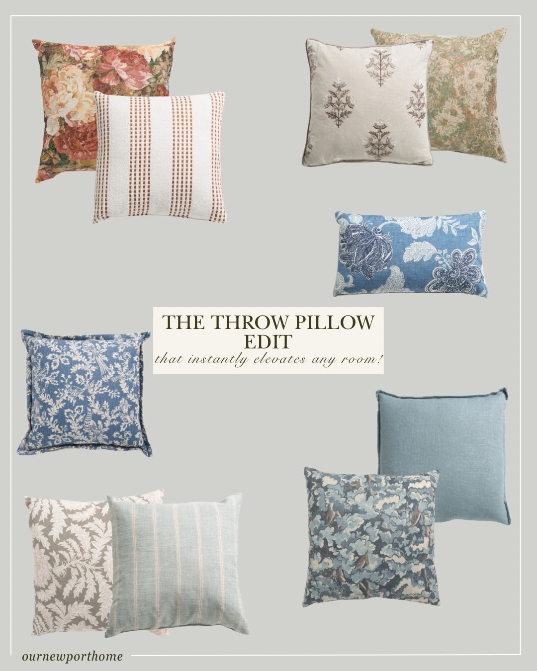 Looking for an easy way to refresh your home? These are some of my favorite throw pillows for creating a cozy, layered, designer-inspired look in living rooms, bedrooms, and reading nooks without a major investment.  And all are super affordable options from @Marshalls 






throw pillows, decorative pillows, designer throw pillows, living room pillows, neutral throw pillows, high end home decor, designer inspired decor, cozy living room decor, sofa pillows, accent pillows, bedroom throw pillows, home decor finds, pillow styling ideas, timeless home decor

#LTKHome