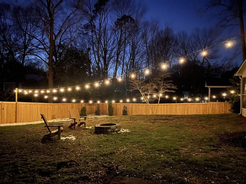 Portfolio 48-ft 18-Light-Shade Plug-in White Outdoor LED Edison String Lights Lowes.com | Lowe's