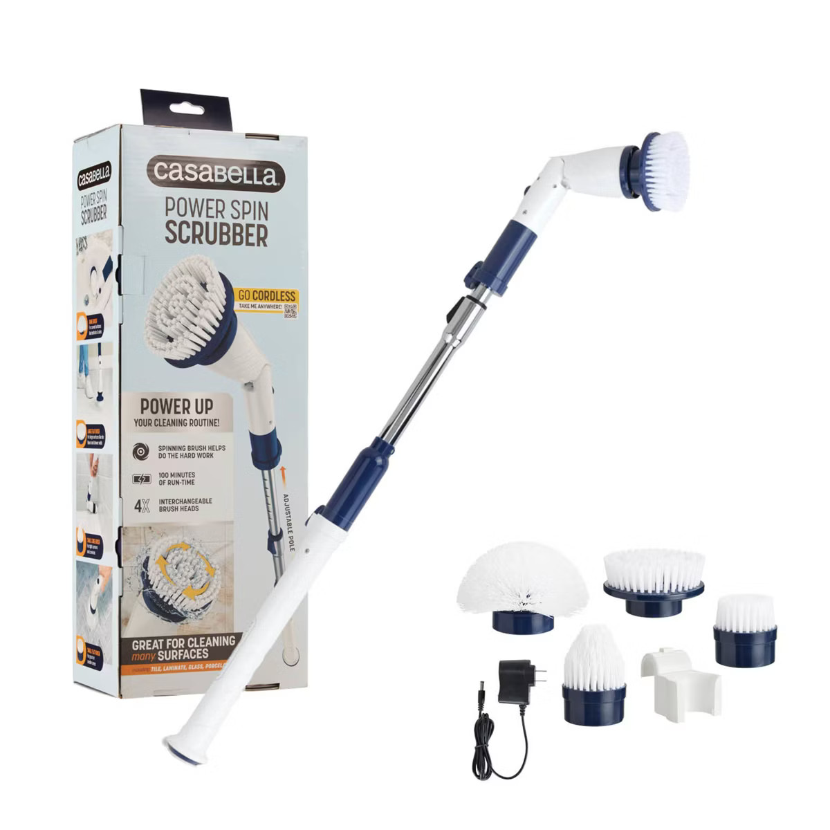 Casabella Extendable Power Scrubber | Target