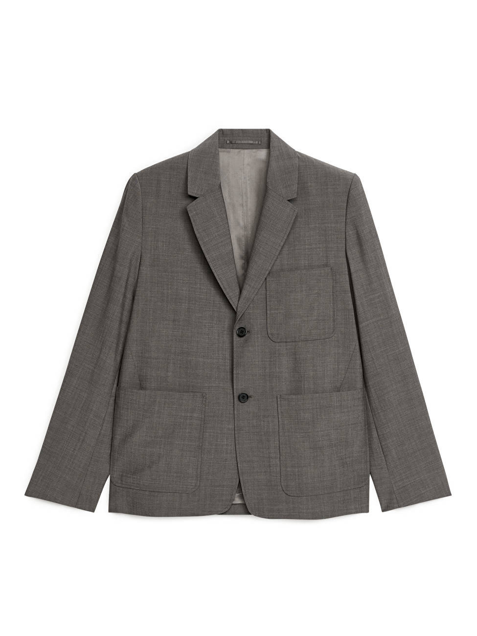 Lightweight Utility Wool Blazer | ARKET (US&UK)