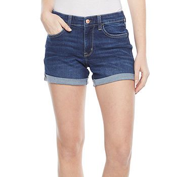 Arizona - Juniors Womens Mid Rise Midi Short | JCPenney