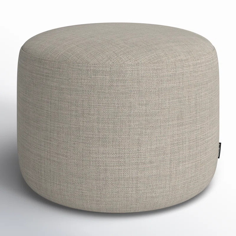 Dasa 22" Upholstered Pouf Ottoman | Wayfair North America