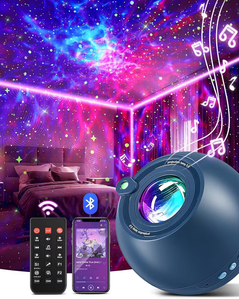 Star Projector for Bedroom

This projector is prefect for kids. 15 white noises + 15 color Galaxy settings  

#LTKKids #LTKHoliday #LTKGiftGuide
