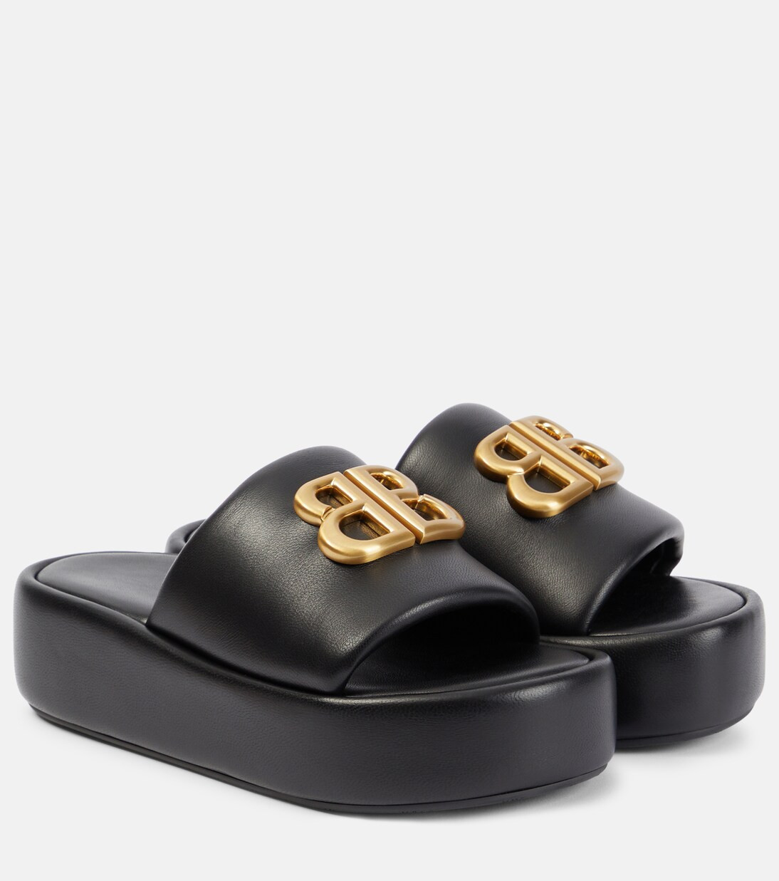 Rise BB leather platform slides | Mytheresa (US/CA)