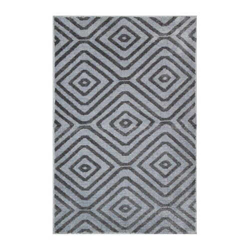 allen + roth Grey Indoor Mid-Century Modern Throw Rug (Common: 2 x 3; Actual: 2-ft W x 3-ft L) | Lowe's