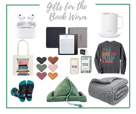I myself am a certified, self proclaimed bookworm. Each and every one of these gifts would be absolutely perfect for the book lover in your life! The weighted blanket and the ember coffee mug are calling my name right now! Just need a nice holiday romantic novel. 📚 

#LTKhome #LTKSeasonal #LTKHoliday