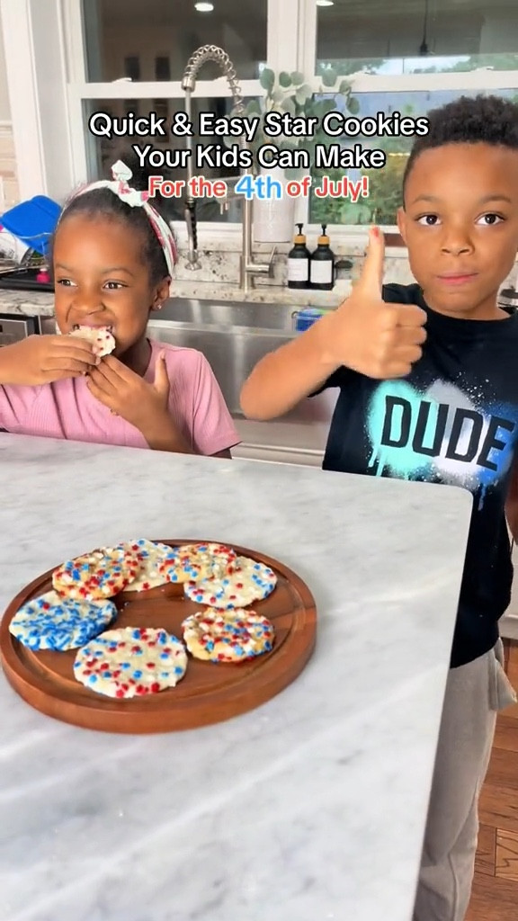 If I put it in the oven, then it's Homemade!😋😁 These super easy cookies are a great way for kids to celebrate the fourth!   #4thofjuly #fourthofjuly #cooking #cookies #kidsactivities #kidscooking 

#LTKhome #LTKkids #LTKfamily