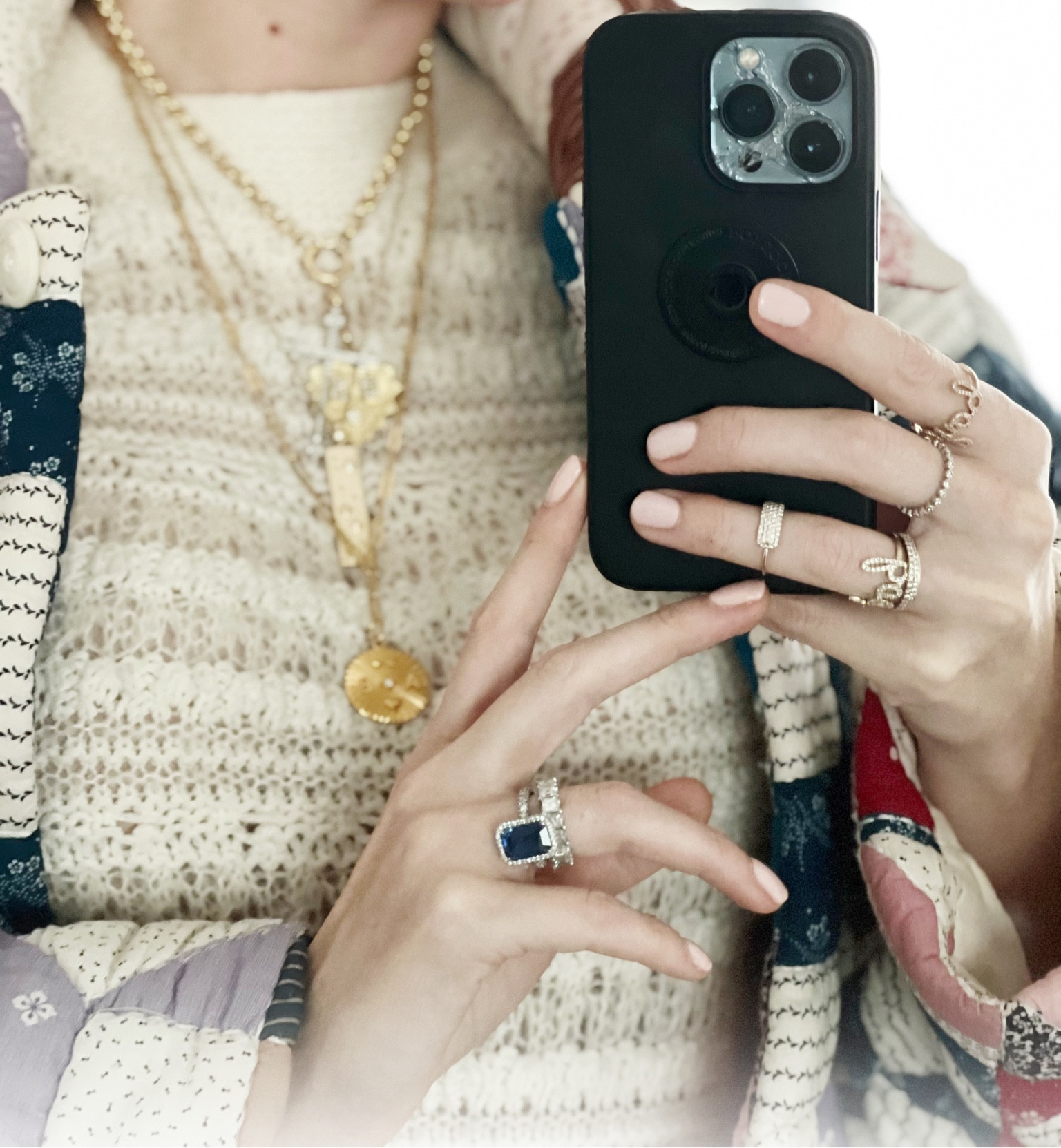 Wore all of my favorite jewelry today. Each of these pieces has a sentimental value to me- the rings and necklaces. 
My boys names are on my rings and my necklaces are all about Baxter ❤️

#LTKtravel #LTKworkwear #LTKU