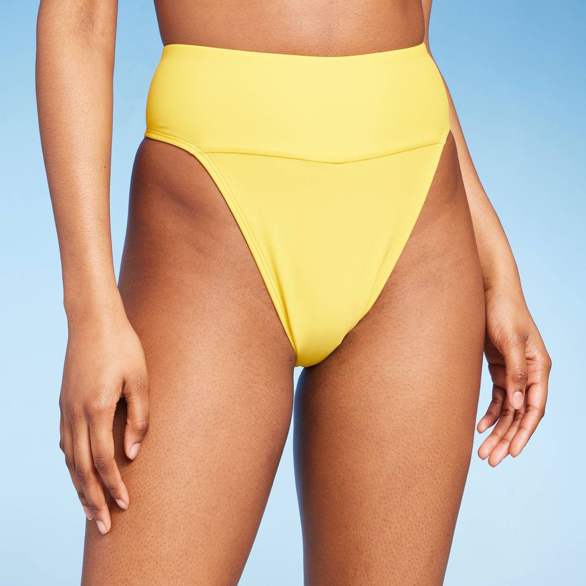 Women's High Waist Extra High Leg Extra Cheeky Bikini Bottom - Wild Fable™ | Target