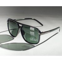 Moss Green Aviator Sunglasses 70S Oversized Black Frame Shades Retro Square Aviators Pilot Men Women | Etsy (US)