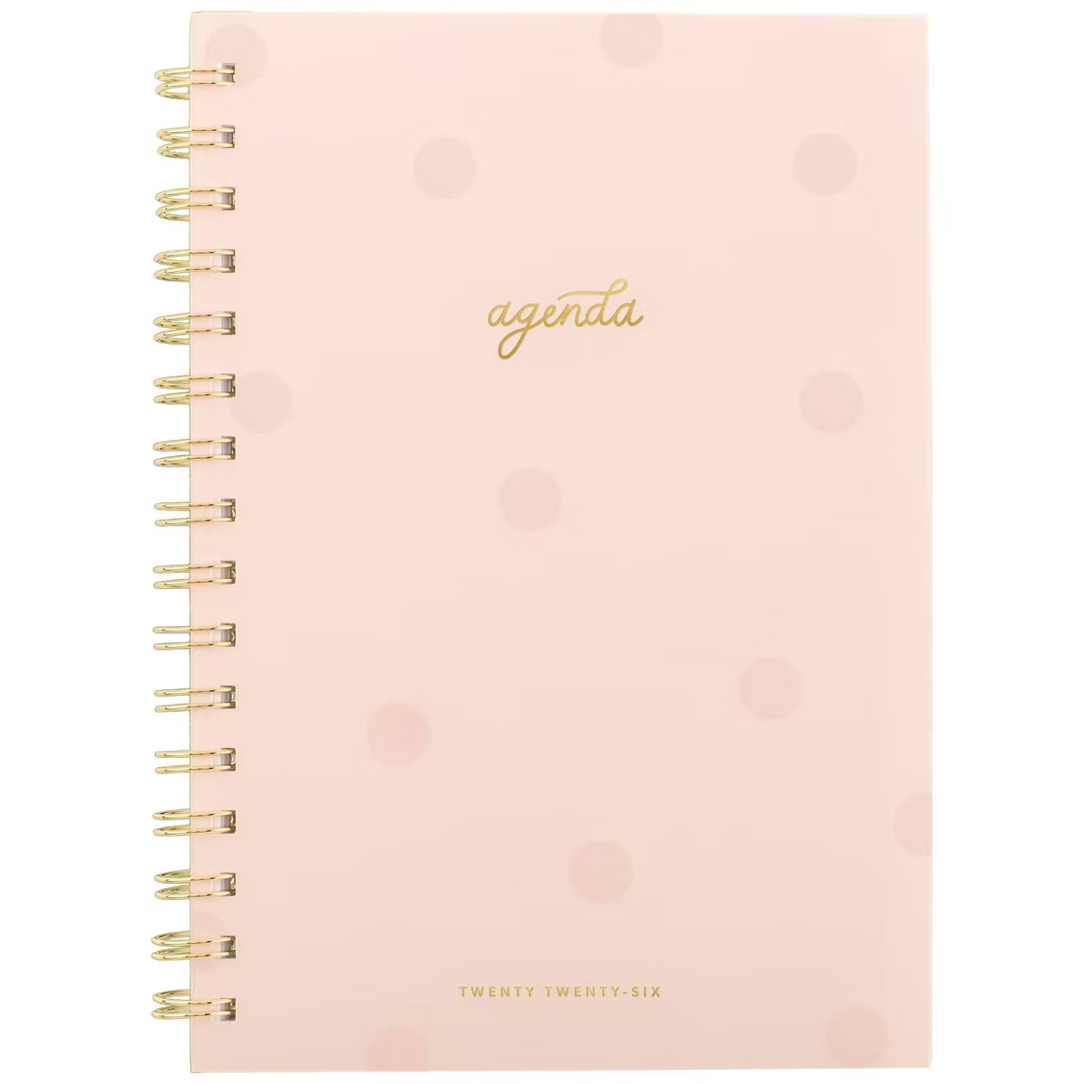 Sugar Paper Essentials 8.5"x6.125" Small 2026 First Pink Dot Planner | Target