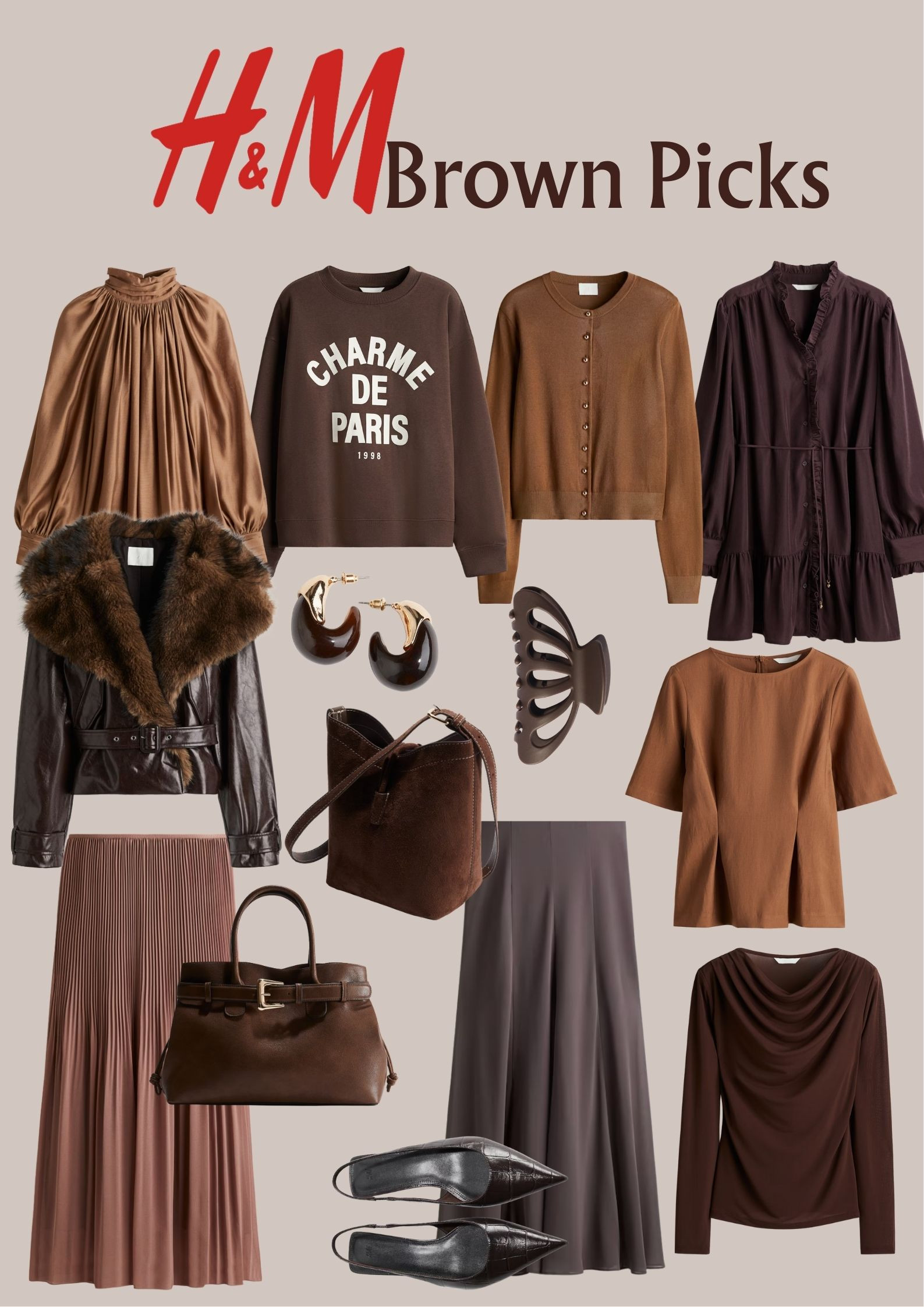 H&M Brown Picks 

 #LTKdeutschland #LTKsummer #LTKstyletip