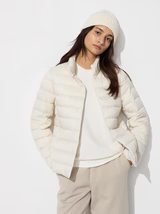 Women's Ultra Light Down Jacket with Anti-Static Off White Medium UNIQLO US | UNIQLO (US)