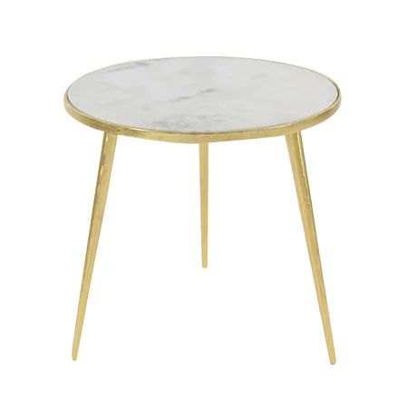 Decmode - Marble Tripod Accent Table, 21""x 20 | Walmart (US)